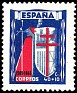 Spain 1943 Pro Tuberculous 40 + 10 CTS Green Edifil 972. 972. Uploaded by susofe
